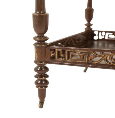 Small side table decorated with Japanese-style lacquer. Napoleon III period. LS6741109