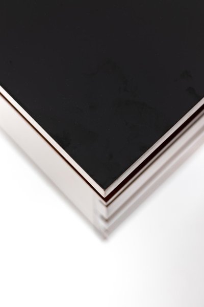 Pierre Guariche, Bureau en acajou et métal laqué, années 1960 LS61131725R