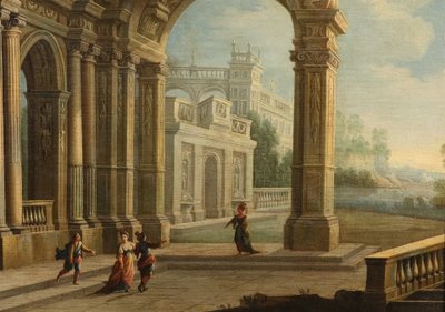 Pier Francesco Garola (turin 1638 - Rome 1716), Architectural Capriccio
