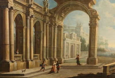 Pier Francesco Garola (turin 1638 - Rome 1716), Architectural Capriccio
