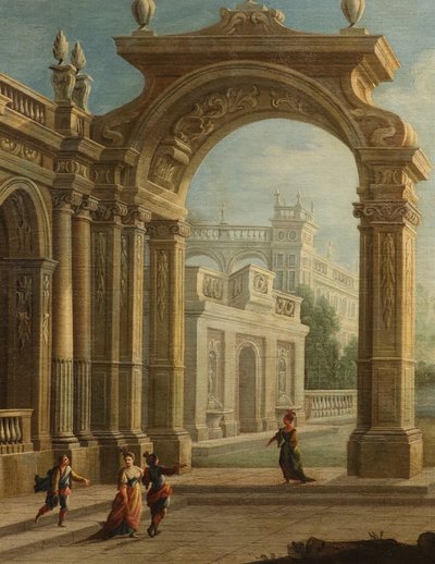 Pier Francesco Garola (turin 1638 - Rome 1716), Architectural Capriccio