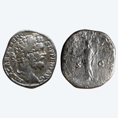 Sesterce de Septime Sévère « FIDEI LEG » — Certificat d’authenticité