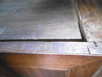 Sekretär Gestempelt Montigny