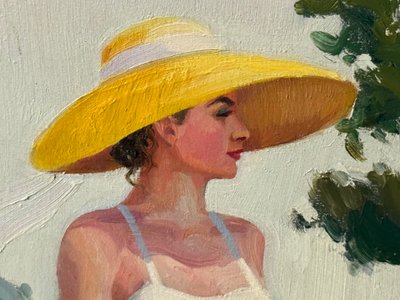 Dipingere donne nel prato