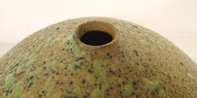 Kugelvase Keramik signiert Otto Meier Deutschland vintage 1950-70 XX. Jahrhundert