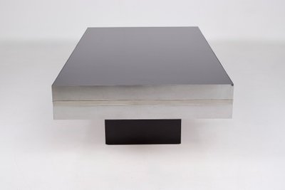 Table Basse Style Willy Rizzo, Années 1970