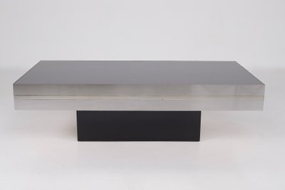 Table Basse Style Willy Rizzo, Années 1970