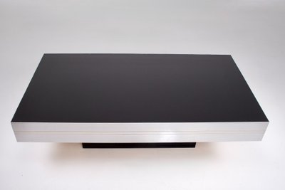Table Basse Style Willy Rizzo, Années 1970