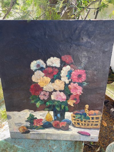 Blumenstrauß-Gemälde