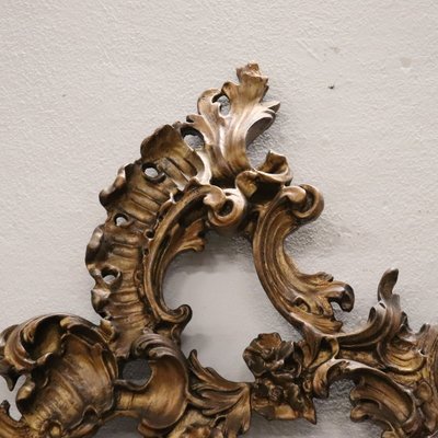 Grande specchio da parete antico, Italia, fine XIX secolo