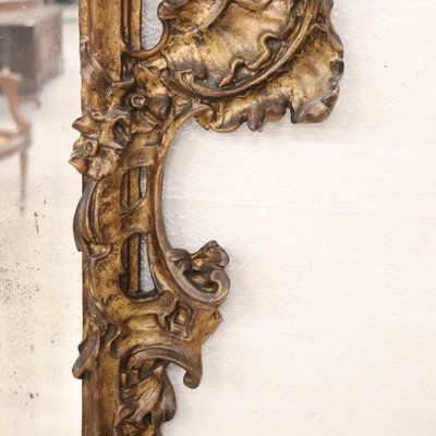 Grande specchio da parete antico, Italia, fine XIX secolo