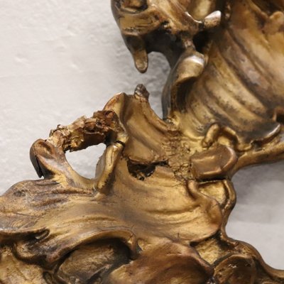 Grande specchio da parete antico, Italia, fine XIX secolo