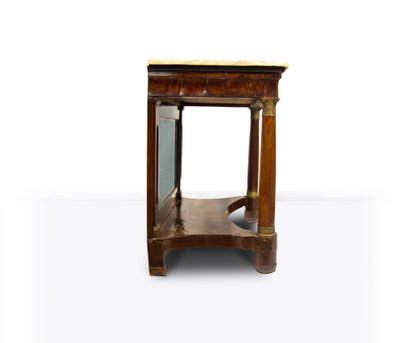 Console en noyer, début du XIXe siècle