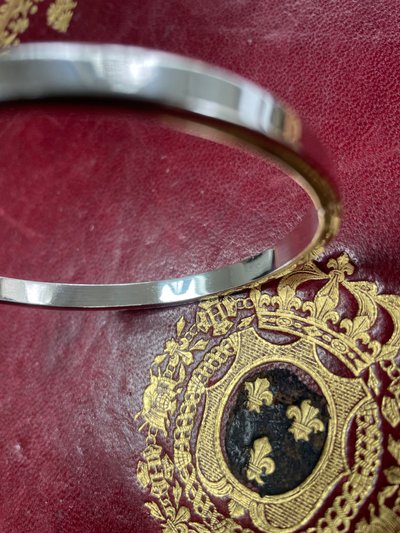 Bracelet jonc argent 