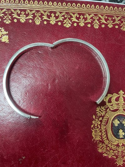Bracelet jonc argent 