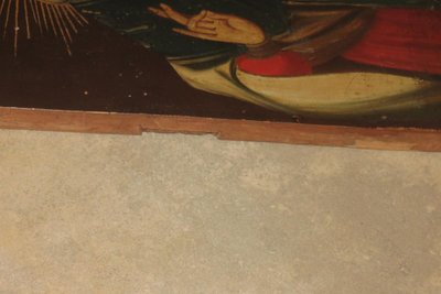 St Nicolas, Icône Grecque époque Début 19ème.