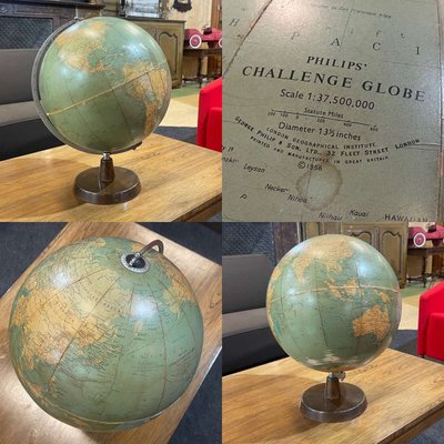 English Philip's Challenge globe from 1958