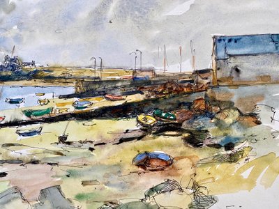 Porsall par Gérard Desgranges (1919-2006)