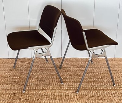 DSC 106 chairs by Giancarlo Piretti for Castelli, Italy 1970s