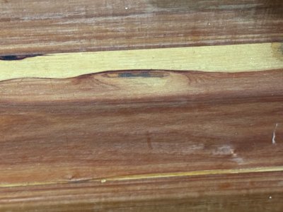 Baule in legno esotico
