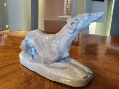 Sloughi dog by Camille Tharaud, Art Deco