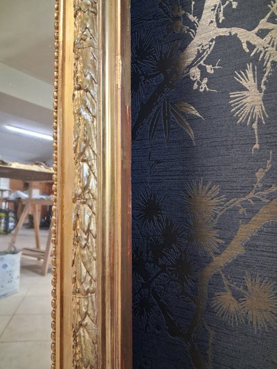 Specchio dell'epoca di Napoleone III, 179 x 103