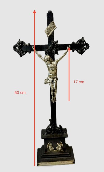 Silberner Christus