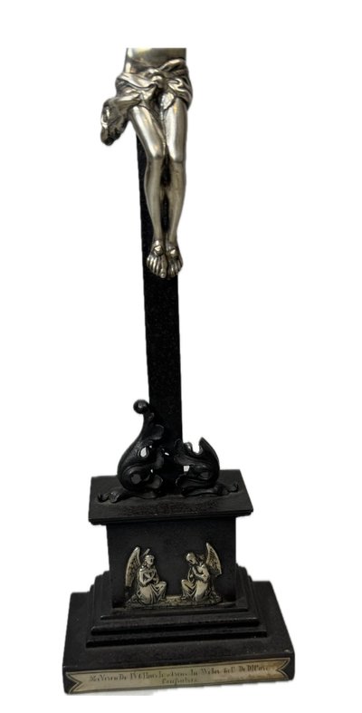Silberner Christus