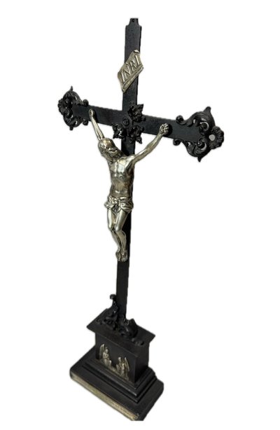 Silberner Christus