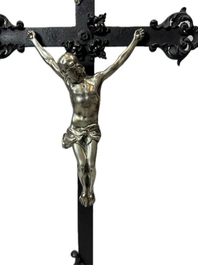Silberner Christus