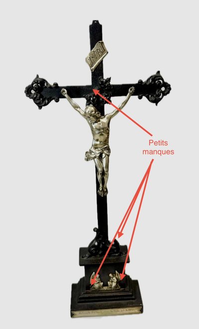 Silberner Christus