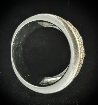 Bague Dôme sertie de 1,53 carats de brillants