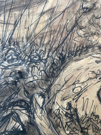 Dessin encre de Léonard Bordes 