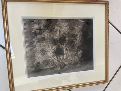 Gravure de Jean Gérard Carrere 