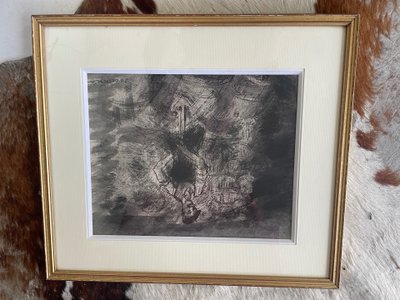 Gravure de Jean Gérard Carrere 