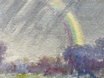 Paesaggio arcobaleno
