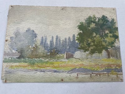 Paesaggio arcobaleno