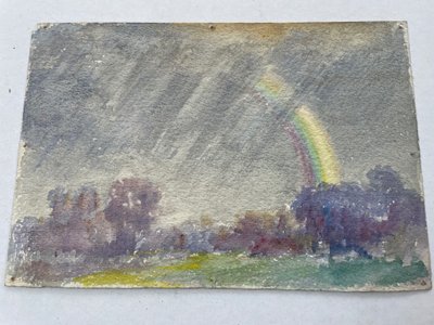 Paesaggio arcobaleno