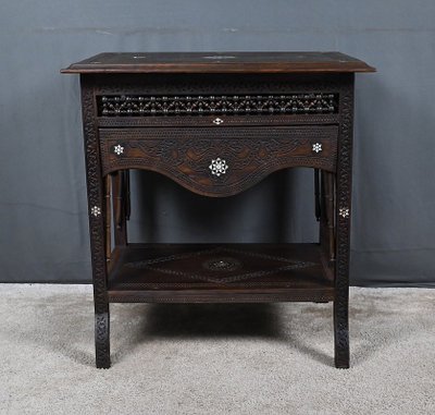 Table Syrienne en Noyer – Fin XIXe