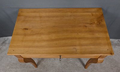 Petite Table Console en Noyer, époque Restauration – Début XIXe
