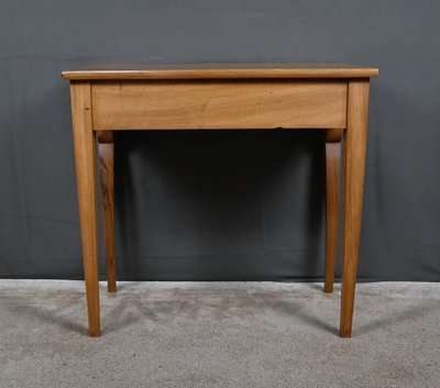 Petite Table Console en Noyer, époque Restauration – Début XIXe