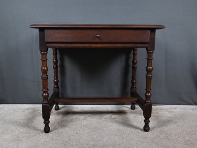 Piccola scrivania in rovere, stile Luigi XIV - seconda metà del XIX secolo