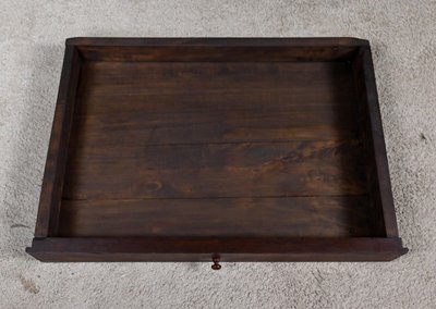 Piccola scrivania in rovere, stile Luigi XIV - seconda metà del XIX secolo