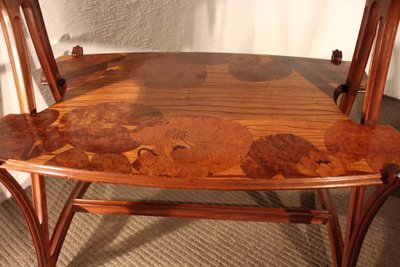  Table à thé Art Nouveau de L-Majorelle