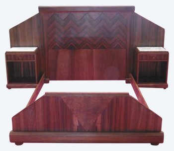 Art Deco Bett