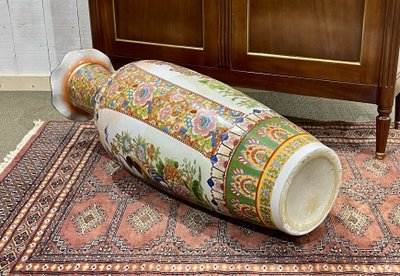 Große chinesische Vase aus dem 20. Jahrhundert
