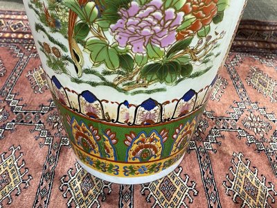 Große chinesische Vase aus dem 20. Jahrhundert