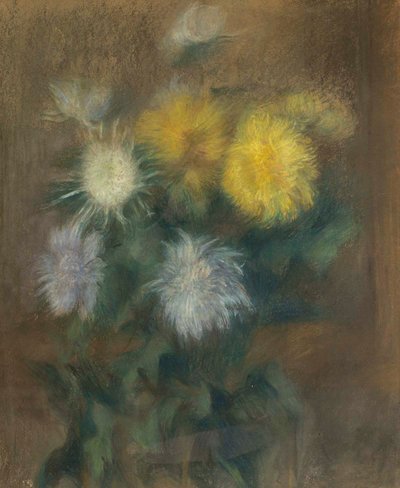 Toshio Bando (1895–1973) Chrysanthemenblüten oder Kikus