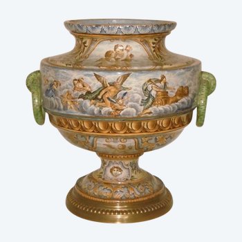 Large Vase with Handles Italy XIXth