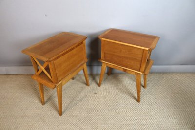 Coppia di comodini degli anni '50/'60